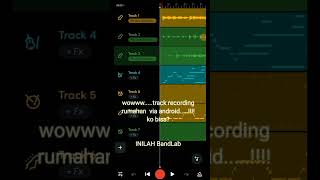 Download lagu Bandlab track reecording hanya pake android hasil serasa profesional mp3