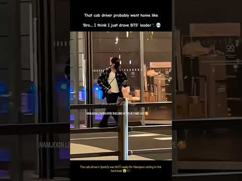 Imagine Being that Cab Driver 🔥#Rm #namjoon #bts #btsarmy #shorts #edit #viral #trending #jungkook