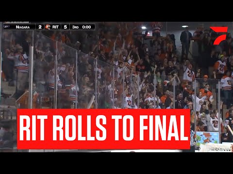Atlantic Hockey Highlights: RIT Dominates, Advances To Championship Game With Win Over Niagara