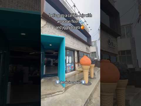 Life in South Korea | Hugely café in #jejuisland with AMAZING sea views 🌊🤩 #lifeinsouthkorea