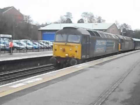 DRS 47712 and 57009 at cheltenham