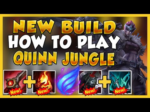 THIS IS HOW YOU BUILD QUINN JUNGLE IN SEASON 10 (*NEW* GRAVES OF THE JUNGLE) - League of Legends