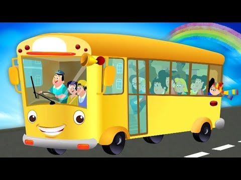 hjul på bussen | sanger for barn | Wheels On The Bus | Kids Tv Norsk | Kids Rhymes