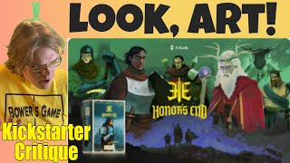Honor's End - Really testing that brand loyalty - Kickstarter Critique Review