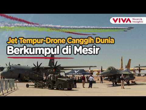 Mesir Gelar Pameran Dirgantara Internasional, Su-57 Rusia dan J-16 China