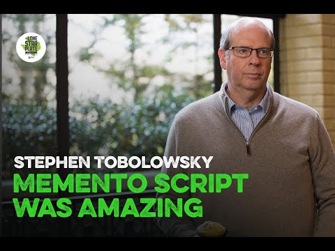 Memento by Christopher Nolan has the BEST SCRIPT EVER - Stephen Tobolowsky