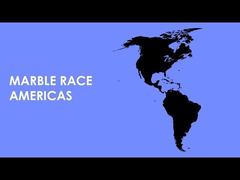 Continents Marble Race - Americas