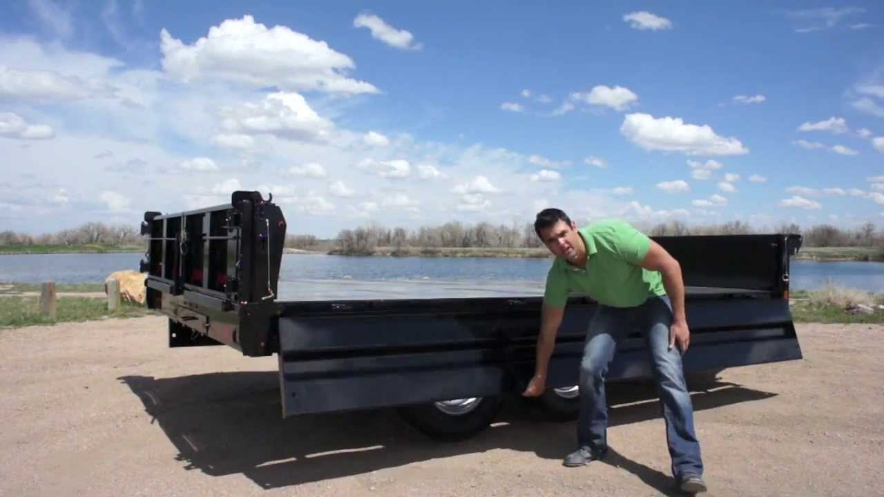 14,000lb Deckover Dump Trailer