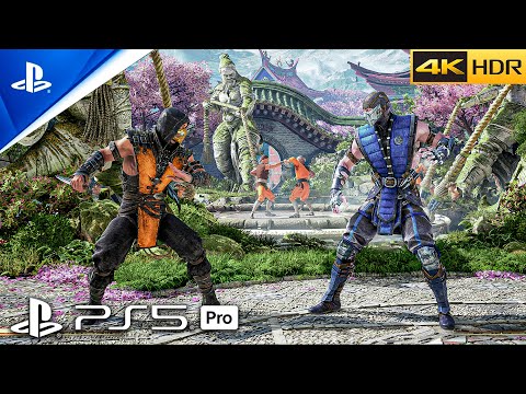 (PS5 PRO) Mortal Kombat 1 | CLAASIC MKX SCRORPIAN VS SUB-ZERO VS KITANA Gameplay [4K60 FPS HDR]