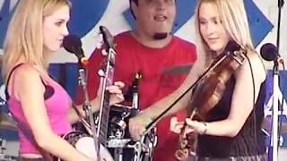 Malibu Storm (The Shankman Twins) 7/16/04 "Clinch Mountain Backstep" Grey Fox Bluegrass Festival