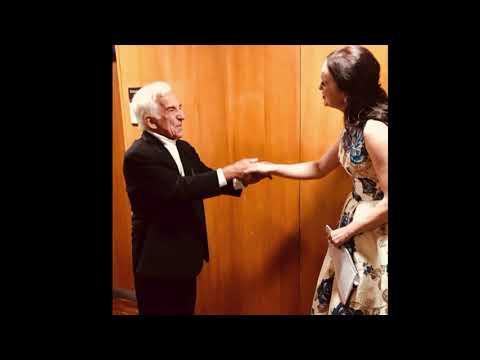 Nadezhda Gulitskaya  - Gliere Concerto for coloratura soprano, conducted by V.Aschkenazy (Rehearsal)