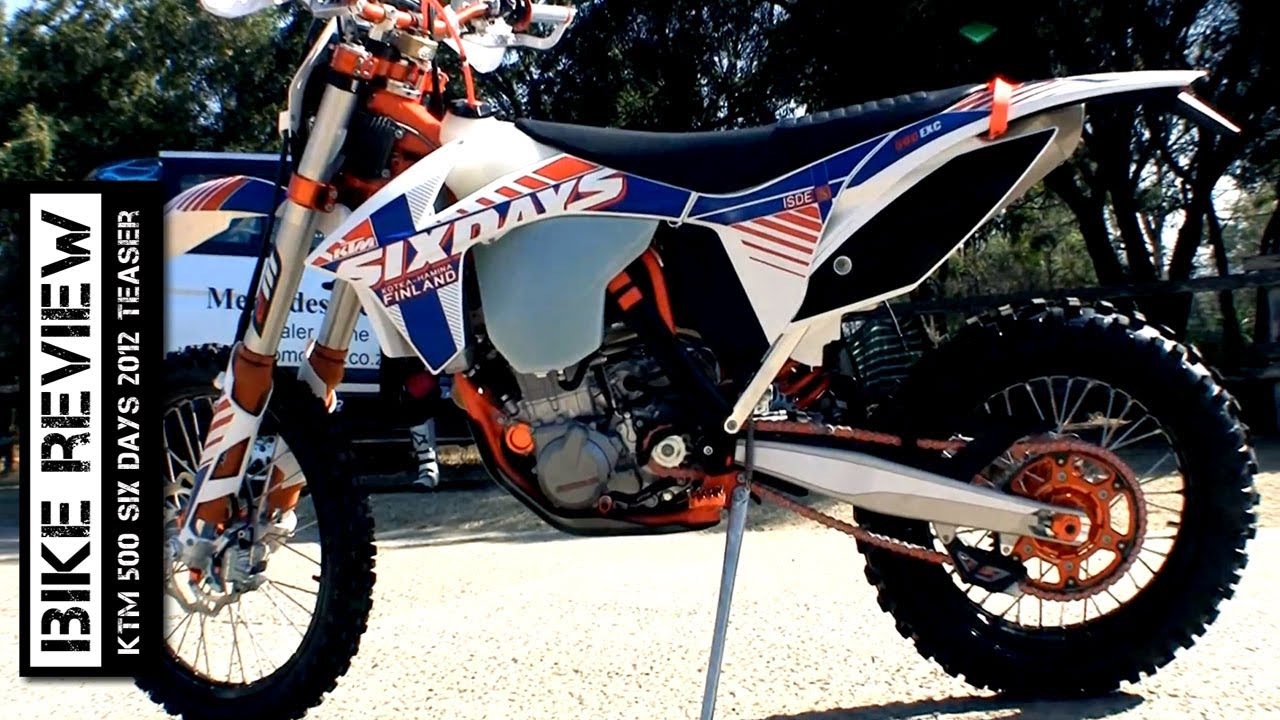KTM 500 Six Days 2012 teaser