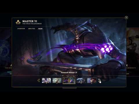 League of Legends   Master Yi   The Wuju Bladesman   Skins