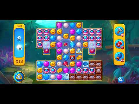 Fishdom level 11451 no boosters フィッシュダム ノーマル