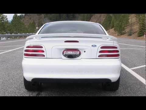 94-97 Mustang GT with a Flowmaster Dual Cat-Back Exhaust System