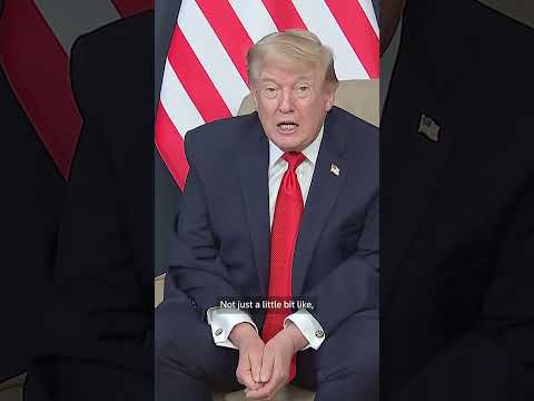 Video Thumbnail: 'Hell will rain down' if Tehran develops nuclear weapons, Trump says