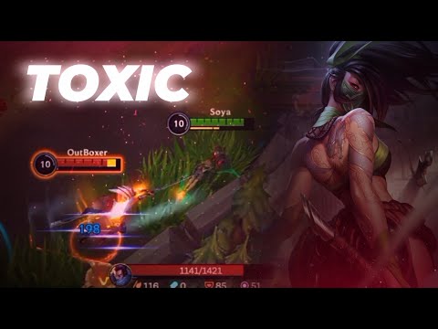 TOXIC | Velocity Edit | Akali