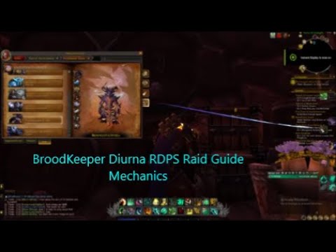 BroodKeeper Diurna Normal RDPS Raid Guide Mechanics