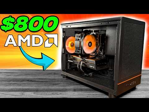 This $800 ALL AMD Gaming PC is Insanely Good