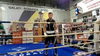 Lucian Bute - Antrenament cu public - 17 decembrie 2013