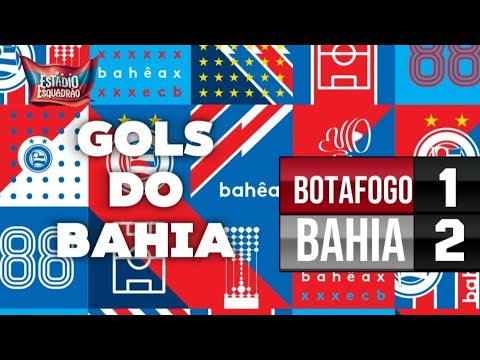 Gols do Bahia no jogo : Botafogo 1 X 2 Bahia, Rodada 05 do Brasileirão 2024.
