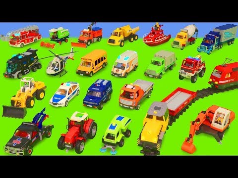 Koparka, Ciągnik,  ciężarówka zabawki, dźwig Bagrownica - Zabawki strażackie  Excavator Toys