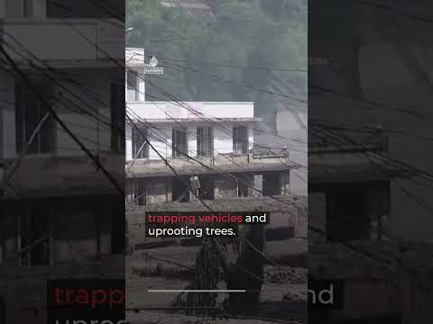 Rescuers search for hundreds missing in Nepal-Tibet flash floods | AJ #shorts