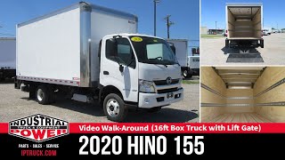 Download Lagu 16ft Box Truck with Lift Gate | 2020 HINO 155 #31590 Thumbnail
