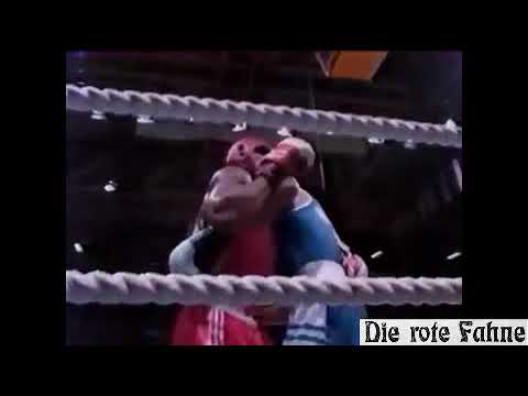 Felix Savon (Cuba), the six-time World, three-time Olympic champion in boxing