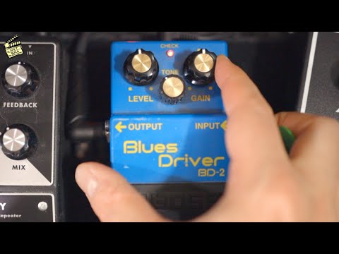 How to use a Boss Blues Driver BD-2