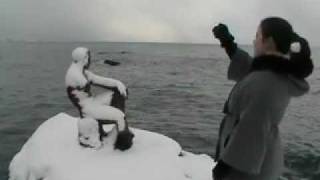 preview picture of video 'Форос завалило снегом Лёша в снегу Море Берег'