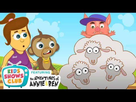 Sheep Thrills | Adventures of Annie & Ben | Cartoon for Kids | Kids Shows Club