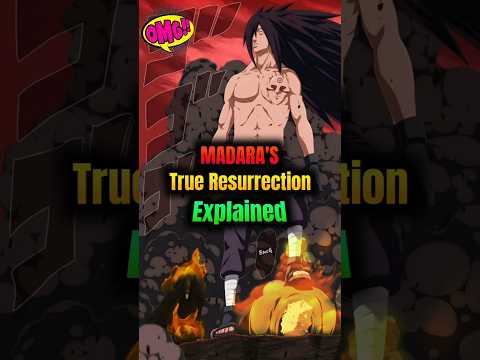 “Why Madara Returned Young in Edo Tensei 🔥 (Explained)” #madara #naruto #hashirama