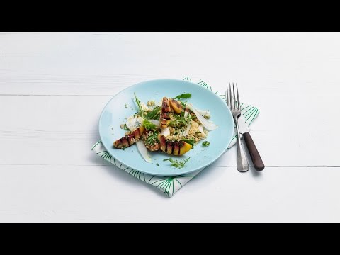 Couscous salad with grilled nectarines – Savory