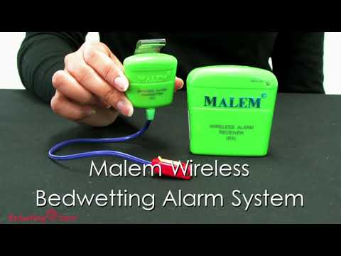 Bedwetting Store Malem Wireless Bedwetting Alarm System