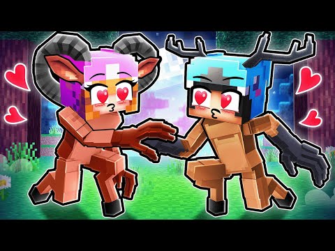 Omz Deer and Lily Ram Love Story in Minecraft!