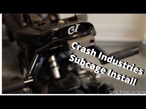 Honda Grom Crash Industries Subcage Install
