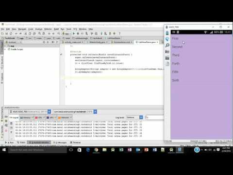 Lesson 18 (Android Studio) Set onList item Click Listener