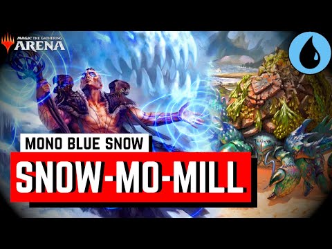 SAY GOODBYE ROGUES! YOU WILL HATE THIS! Mono Blue Snow Mill MTG Arena