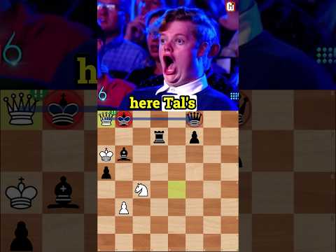 Mikhail Tal's Jaw-Dropping Knight Fork 😮