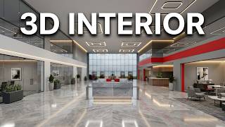 Ceylan Ticaret: 3D Corporate Interior Visualisation | Arteneldigitale