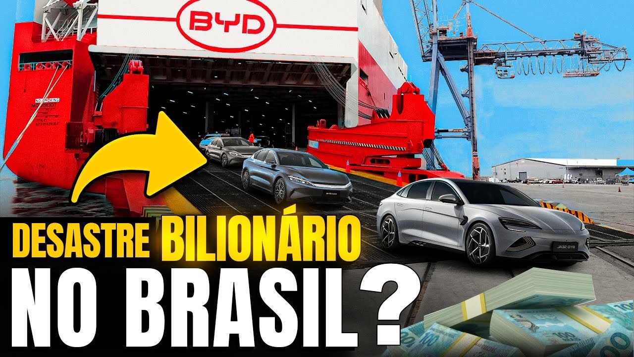 O QUE ESTÁ POR TRÁS DOS PÁTIOS LOTADOS DA BYD NO BRASIL?