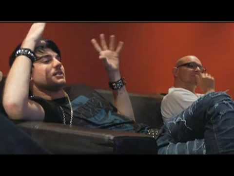 Adam Lambert recording his album "For Your Entertainment"