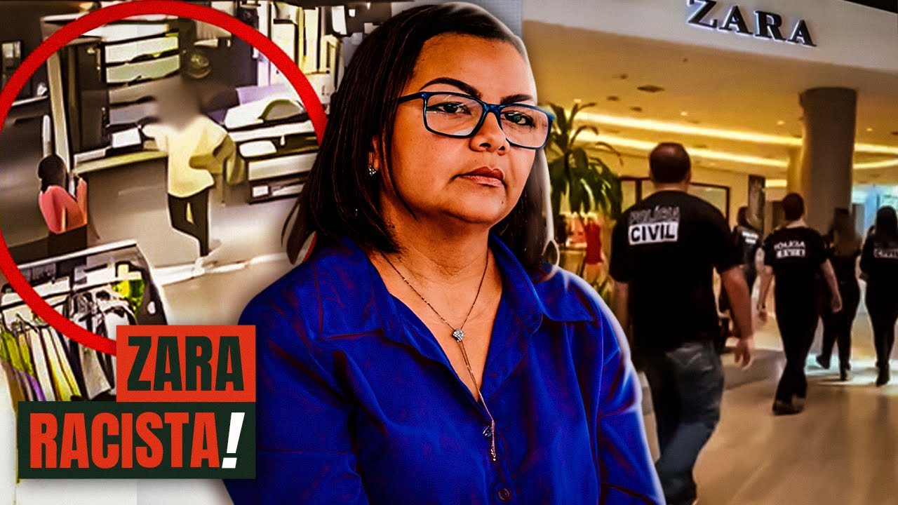 LOJAS ZARA FOI RACISTA COM UMA DELEGADA E SE  FERROU MUITO