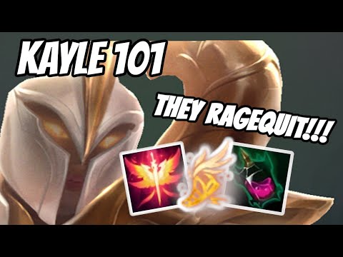 Kayle Guide and Gameplay PART 1 | TEAM RAGEQUIT AFTER THIS ONE