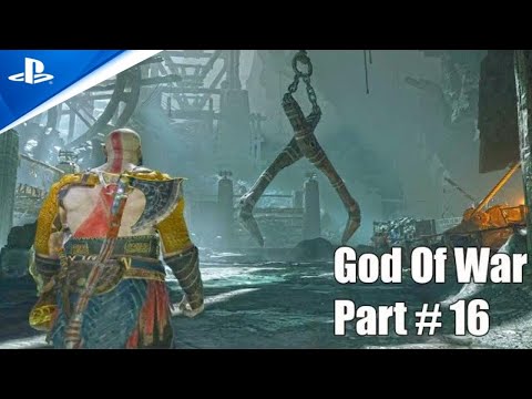 God of War PS4 100% Walkthrough  Part 16 Ascend the Cave Shaft | Find a way to ascend