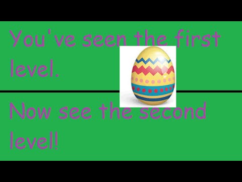 This is the Only Level TOO Easter Egg