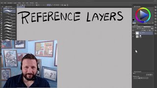 Clip Studio Paint Reference Layer Tutorial Part 1
