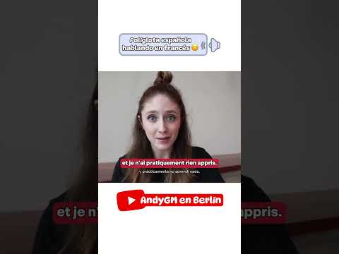 Así Hablo FRANCÉS tras 8 clases 🇫🇷🇪🇸🇨🇦🇩🇪🇰🇷 #poliglota #aprenderfrancés #idiomas