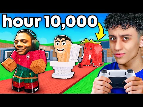 I Spent 10,000 HOURS In Steal A Brainrot!